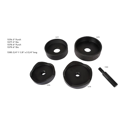 Current Tools 3/4" - 1 1/8" x 5-3/4" Draw Stud for Knock-Outs 1580